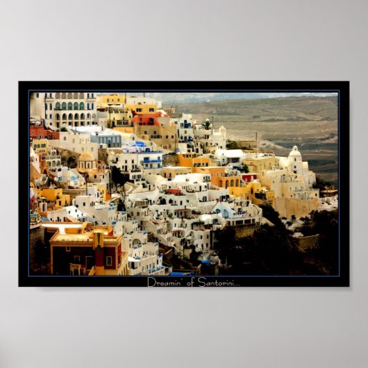 Santornini II Poster (Vorne)