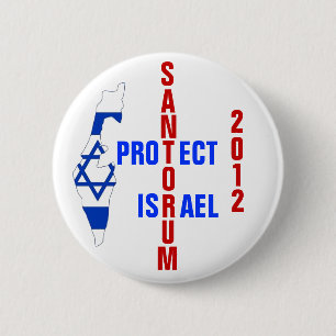 Santorum 2012 button