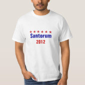 Santorum 2012 T-Shirt (Vorderseite)