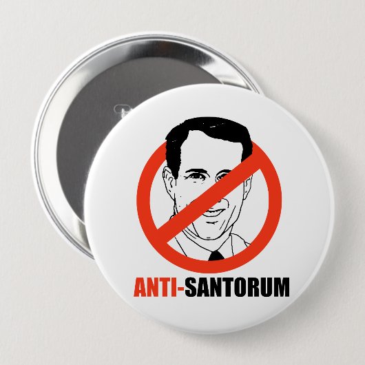 Santorum- Button (Vorne & Hinten)