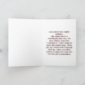 Santorum Happens Card Karte (Innenseite)