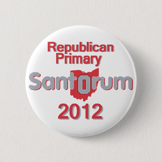 Santorum OHIO Button (Vorderseite)