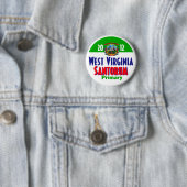 Santorum WEST VIRGINIA Knopf Button (Beispiel)