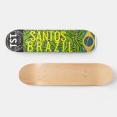 SANTOS BRASILIEN Skateboard, 7 ¾ Zoll Deck Skateboard (Horizontal)