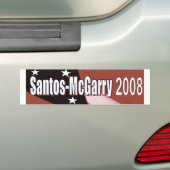 Santos McGarry im Jahre 2008 Autoaufkleber (Auf Auto)