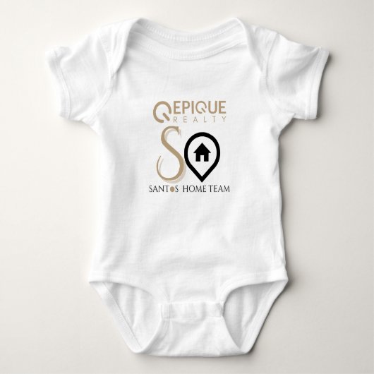 Santos x Epique Baby Bodysuit Baby Strampler (Vorderseite)