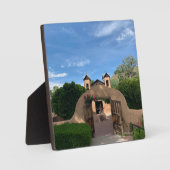 Santuario de Chimayo Kirche Foto katholisch Fotoplatte (Vorderseite)