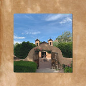 Santuario de Chimayo Kirche Foto katholisch Fotoplatte