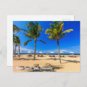 Sanur Beach, Bali, Indonesien Postkarte (Vorne/Hinten)