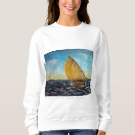 Sanzibars Dhow 4 von 6 Tri-Blend-Shirt Sweatshirt