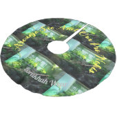 São Ariel PANDA Saio de arvore Polyester Weihnachtsbaumdecke (Schrägansicht)