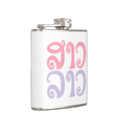 Sao Lao ✿ Lady Lao ✿ Laos / laotische Sprache Flachmann (Rechts)