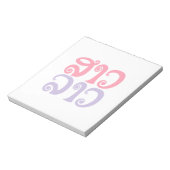 Sao Lao ✿ Lady Lao ✿ Laos / laotische Sprache Notizblock (Rotiert)