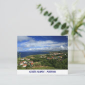 Sao Miguel, Azoren Postkarte (Stehend Vorderseite)