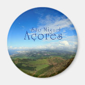 Sao Miguel Insel Azores Magnet (Vorne)