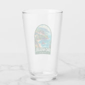 Sao Miguel Island Portugal Glas (Rückseite)