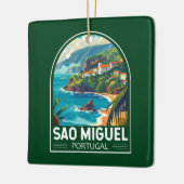 Sao Miguel Island Portugal Keramikornament (Links)