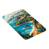 Sao Miguel Island Portugal Magnet (Rechte Seite)