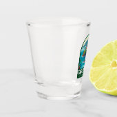 Sao Miguel Island Portugal Schnapsglas (Links)