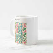 Sao Paolo Blume Marktplakat Kaffeetasse (Vorderseite Links)