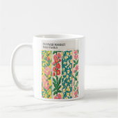 Sao Paolo Blume Marktplakat Kaffeetasse (Links)