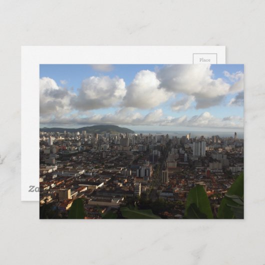 São Paulo 2 Postkarte (Vorne/Hinten)