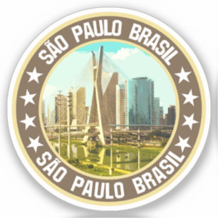 São Paulo Aufkleber