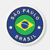 São Paulo Brasil Magnet (Vorne)