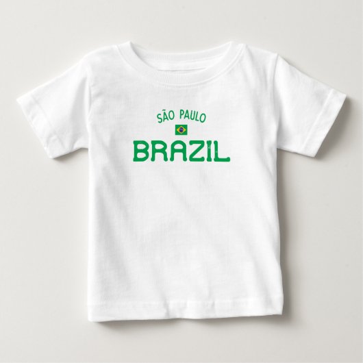 São Paulo Brasilien Baby T-shirt (Vorderseite)