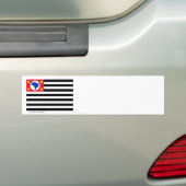 São Paulo, Brasilien-Flagge Autoaufkleber (Auf Auto)