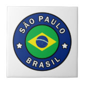 São Paulo Brasilien Fliese (Vorderseite)