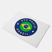 São Paulo Brasilien Fußmatte (Schrägansicht)