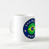 São Paulo Brasilien Kaffeetasse (Vorderseite Links)