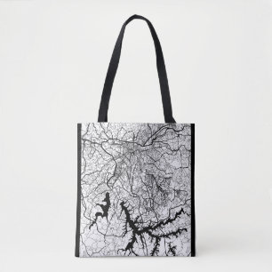 São Paulo Brasilien Karte Tasche