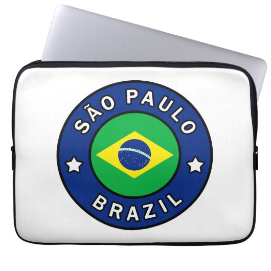 São Paulo Brasilien Laptopschutzhülle (Vorderseite)