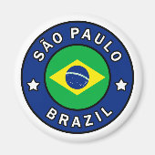 São Paulo Brasilien Magnet (Vorne)