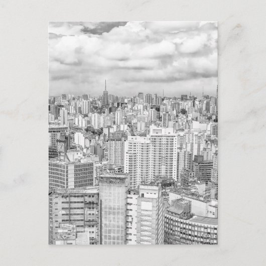 Sao Paulo, Brasilien Postkarte (Vorderseite)