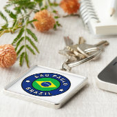 São Paulo Brasilien Schlüsselanhänger (Seite)