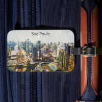 Sao Paulo Brasilien Stadtbild Malerei