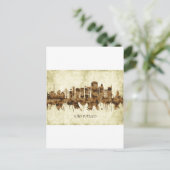 Sao Paulo Brazil Cityscape Einladungspostkarte (Stehend Vorderseite)