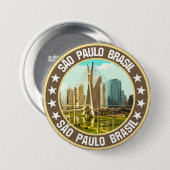 São Paulo Button (Vorne & Hinten)