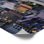 Sao Paulo Cityscape 2 Poster (Ecke)