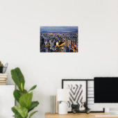 Sao Paulo Cityscape 2 Poster (Heimbüro)