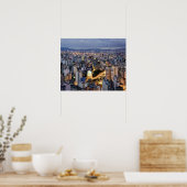 Sao Paulo Cityscape 2 Poster (Küche)