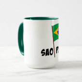 Sao Paulo, Flag of Brazil, Tasse (Vorderseite Links)