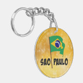 Sao Paulo, Flagge Brasiliens Schlüsselanhänger (Vorderseite links)