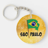 Sao Paulo, Flagge Brasiliens Schlüsselanhänger (Vorderseite)