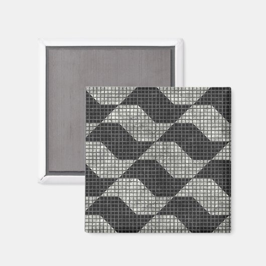 São Paulo Geométrico Magnet (Vorderseite/Rückseite)