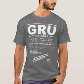 Sao Paulo Guarulhos Int'l Airport GRU T - Shirt (Vorderseite)