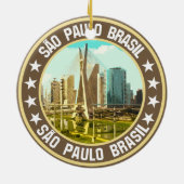 São Paulo Keramik Ornament (Hinten)